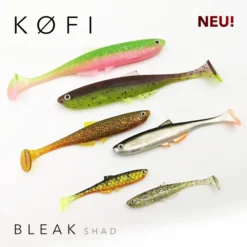 Köfi Bleak Shad 9cm (5-pak) -Goedkope Spin Hengel Winkel 133117r 3