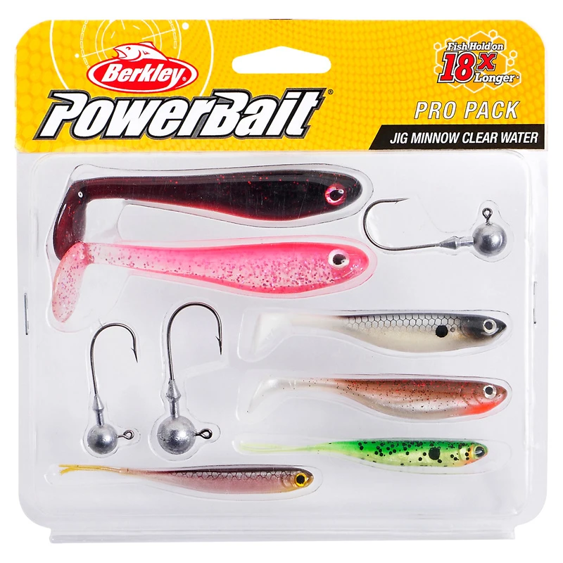 Berkley Pro Pack Jig Minnow Clear Water 1 Berkley Pro Pack Jig Minnow Clear Water