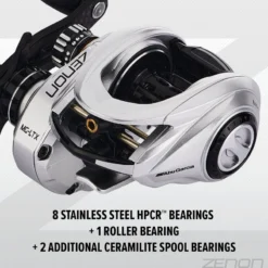 Abu Garcia Zenon MG LTX LH -Goedkope Spin Hengel Winkel 1552845 5