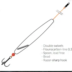 Fladen Dizzy Tobis 22g -Goedkope Spin Hengel Winkel 16 6522 10r 2