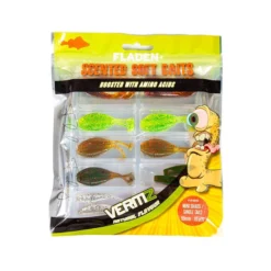 Fladen Vermz Scented Soft Lures Mini Shad & Single Tails 20pcs -Goedkope Spin Hengel Winkel 20 590103 2