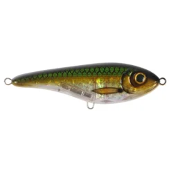 Strike Pro Buster Jerk, Shallow, 15cm - Emerald Herring