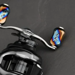 Gomexus Crank Handle W/Titanium Galaxy Knob -Goedkope Spin Hengel Winkel BS100T22GDX2r 5