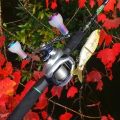 Gomexus Crank Handle Silver/Aurora Knob -Goedkope Spin Hengel Winkel BS120TN27TCJ1r 3