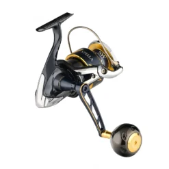 Gomexus 70mm Aluminium Power Handle With 45mm Knob - Black Gold -Goedkope Spin Hengel Winkel CJ70S1BTA41BKGD 3