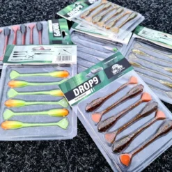 High5Lures Drop9 (6pcs) -Goedkope Spin Hengel Winkel DRP9101r 3
