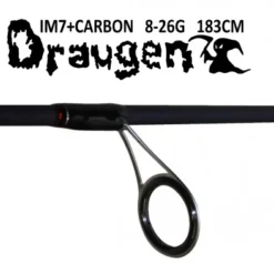 FKP-Gear Draugen D4 6'' 8-26g 2pcs Haspel -Goedkope Spin Hengel Winkel DraugenD4 6 3