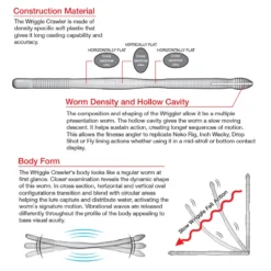 Realis Wriggle Crawler 12cm 20-pak -Goedkope Spin Hengel Winkel F005r 2