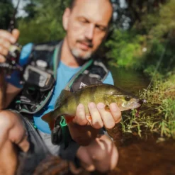 Perch Professor Fluky Shad 5,5cm (6pcs) -Goedkope Spin Hengel Winkel FS556P Or 3