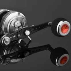 Gomexus Carbon Fibre Handle EVA Knob -Goedkope Spin Hengel Winkel LCD75A41BKRDr 6