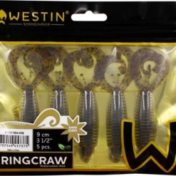 Westin RingCraw Curltail 9cm 6g (5-pak) -Goedkope Spin Hengel Winkel P152 563 008r 7
