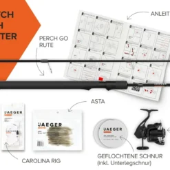 Jaeger Perch Go Kit -Goedkope Spin Hengel Winkel PRC KIT GO 1 3