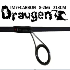 FKP-Gear Draugen D4 7'' 8-26g 2pcs Haspel -Goedkope Spin Hengel Winkel draugend4 7 3